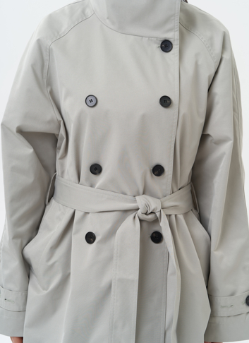 Длинный женский плащ 