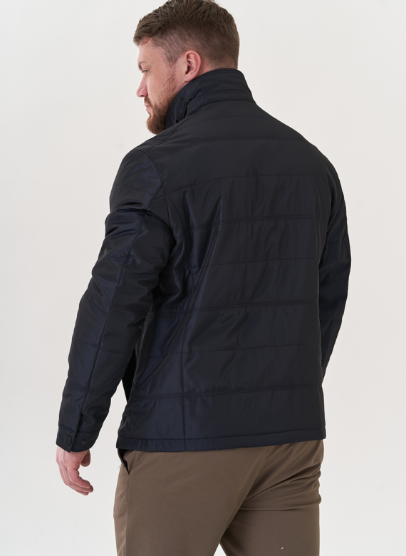 Мужская демисезонная куртка синего цвета