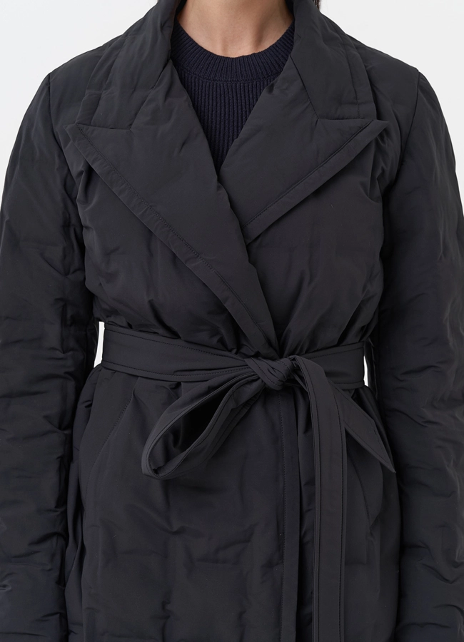 Женское утепленное пальто с английским воротником модель № 29900 универмаг малина