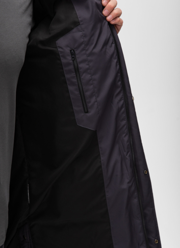 Мужской пуховик с капюшоном 